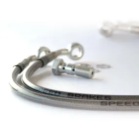 Durite d'embrayage d'aviation SPEEDBRAKES inox/raccord or Honda CBR 1000 F