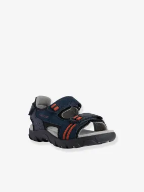 Sandales garçon J.S. Strada A Mesh+ GEOX® navy dk red - Geox